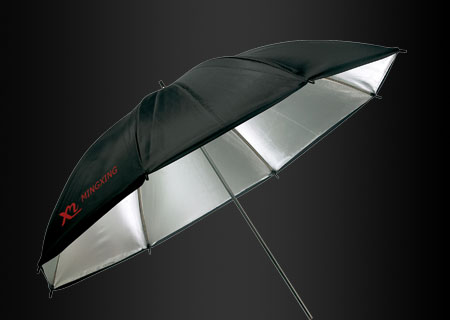 黑银反光伞
